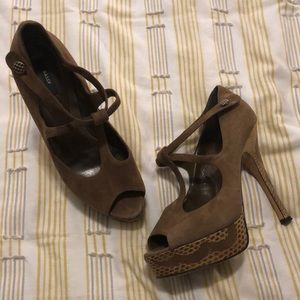 Bally T strap sandal